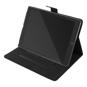 iPad 10.2" Deltaco cover - Sort, set åben