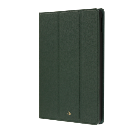 iPad 10.2\'\' dbramante1928 Milan Cover - Evergreen, set foran fra siden