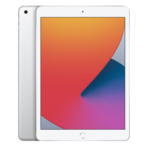 Apple iPad 8 10.2" 32GB WiFi + 4G Silver Grade B - For og Bagside