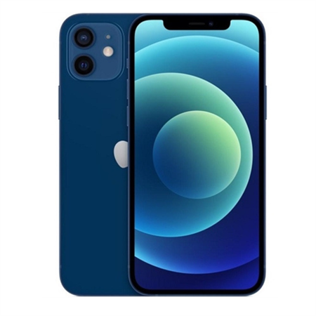 Apple iPhone 12 128GB Blue Grade B - For og Bagside