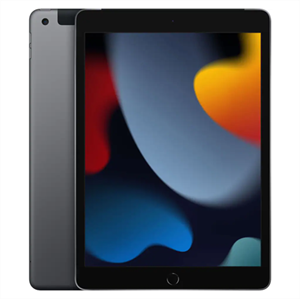 Apple iPad 9 10.2" 64GB WiFi + 4G Space Grey - Grade B* - For og Bagside