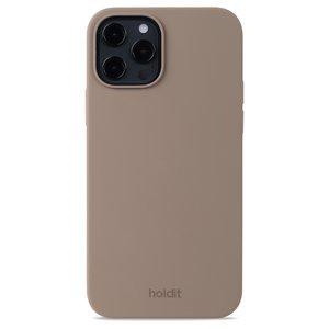HOLDIT - Silicone Cover Mocha Brown - iPhone 12 & 12 Pro