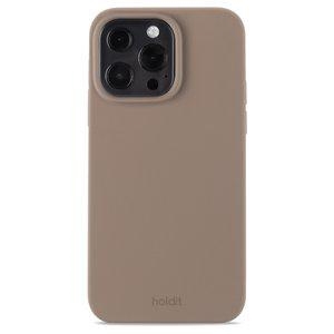 Holdit - Silicone Cover Mocha Brown - iPhone 13 Pro