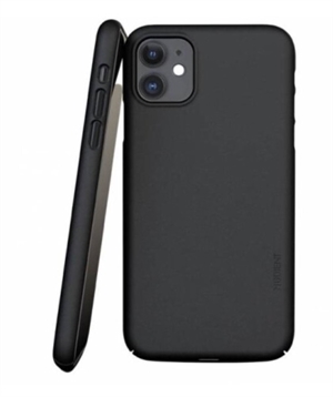 NUDIENT - Thin Case cover Ink Black for iPhone 11 