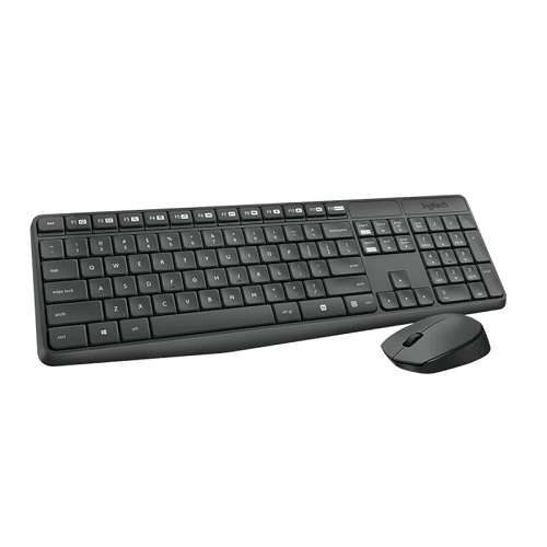 Logitech MK235 Trådløs tastatur mus