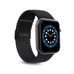 Puro - Apple Watch rem LOOP nylon sort 38/40/41 MM