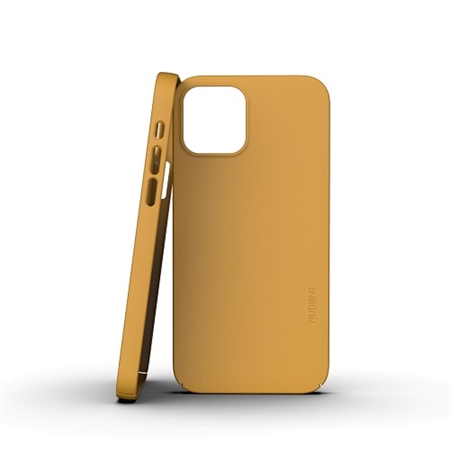 NUDIENT - V3 Case Saffron Yellow - iPhone 12 & 12 Pro