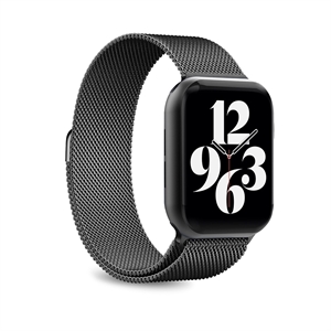 Puro - Apple Watch rem milanese sort 42/44/45/ULTRA 