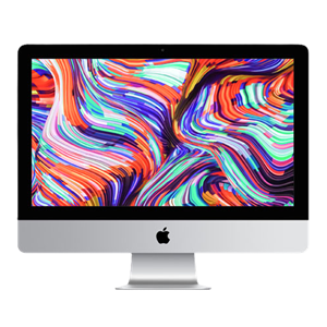 Apple iMac 21.5" Full HD - 2017 - 500GB SSD - i5-7360U - 8GB - Silver - Grade A